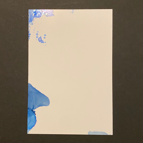 アルコールインクアート 原画 アルコールインクアート原画パネル『Blue』 | STUDIO 0