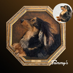 うちの子オーダー2025【プレミアムコース：オーダーメイド　羊毛フェルト 猫 犬】 2枚目の画像