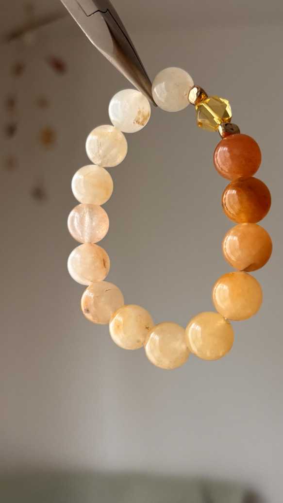 イエローカルサイト♡シトリン♡ブレス ブレスレット ventus 通販  