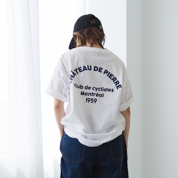 オーバーTシャツ CBC ゼニスブルー(半袖Tシャツ) 7枚目の画像