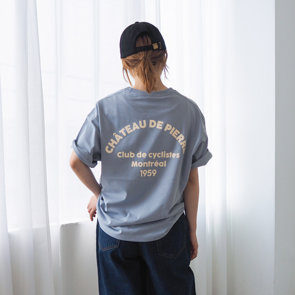 オーバーTシャツ CBC ゼニスブルー(半袖Tシャツ) 1枚目の画像
