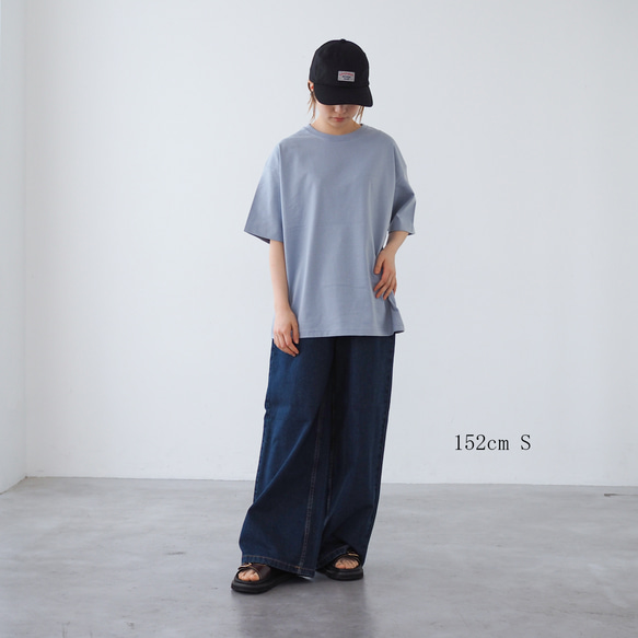 オーバーTシャツ CBC ゼニスブルー(半袖Tシャツ) 4枚目の画像