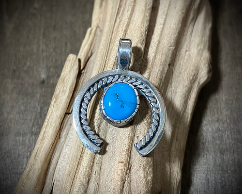 スリーピングビューティー ターコイズ ナジャ シルバー ネックレス