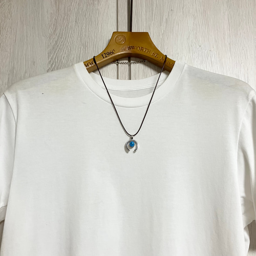 スリーピングビューティー ターコイズ ナジャ シルバー ネックレス