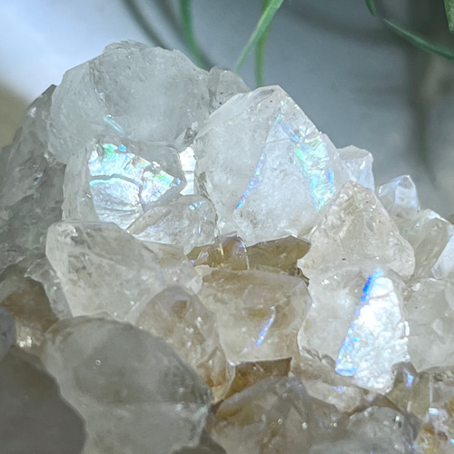 天からの祝福✨ アナンダライト 水晶 レインボークォーツ 原石