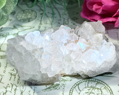 天からの祝福✨ アナンダライト 水晶 レインボークォーツ 原石