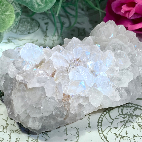 天からの祝福✨ アナンダライト 水晶 レインボークォーツ 原石