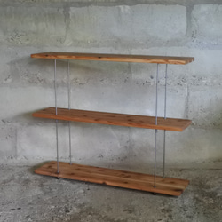 無垢材でつくったシェルフ【サイズオーダーご相談ください】 棚