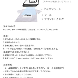 【アイロン転写】お名前シール✨ひらがな・漢字・英語対応◎ 洗濯OK！水着・水泳帽・体操服にも使える便利シート 9枚目の画像