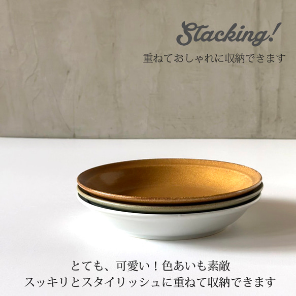 カレー皿 22cm 深皿 7color /r165 6枚目の画像