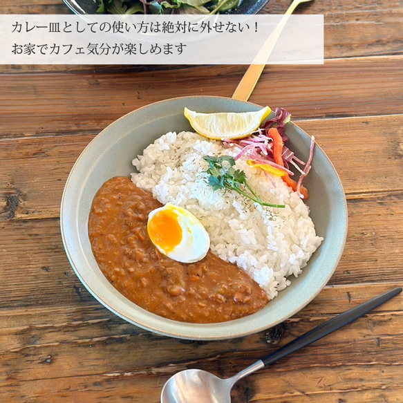 カレー皿 22cm 深皿 7color /r165 11枚目の画像