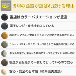 カレー皿 22cm 深皿 7color /r165 3枚目の画像