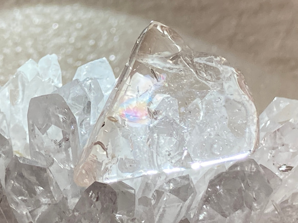 クンツァイト 原石 タンブル