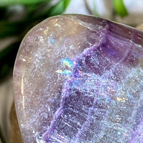 記憶力を高める石✨ レインボー バイカラー フローライト 蛍石