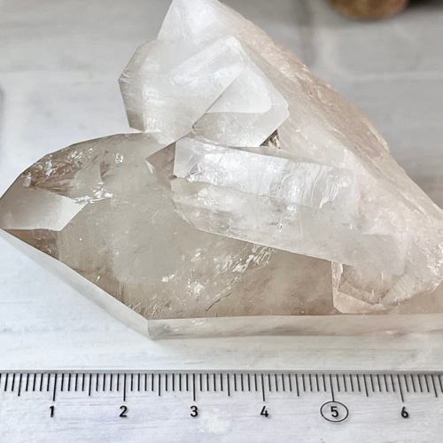 ミステリアスクリスタル✨ ミナスジェライス州 スモーキー　水晶　クラスター　原石 ミステリアスクリスタル ミナスジェライス州 スモーキー 水晶