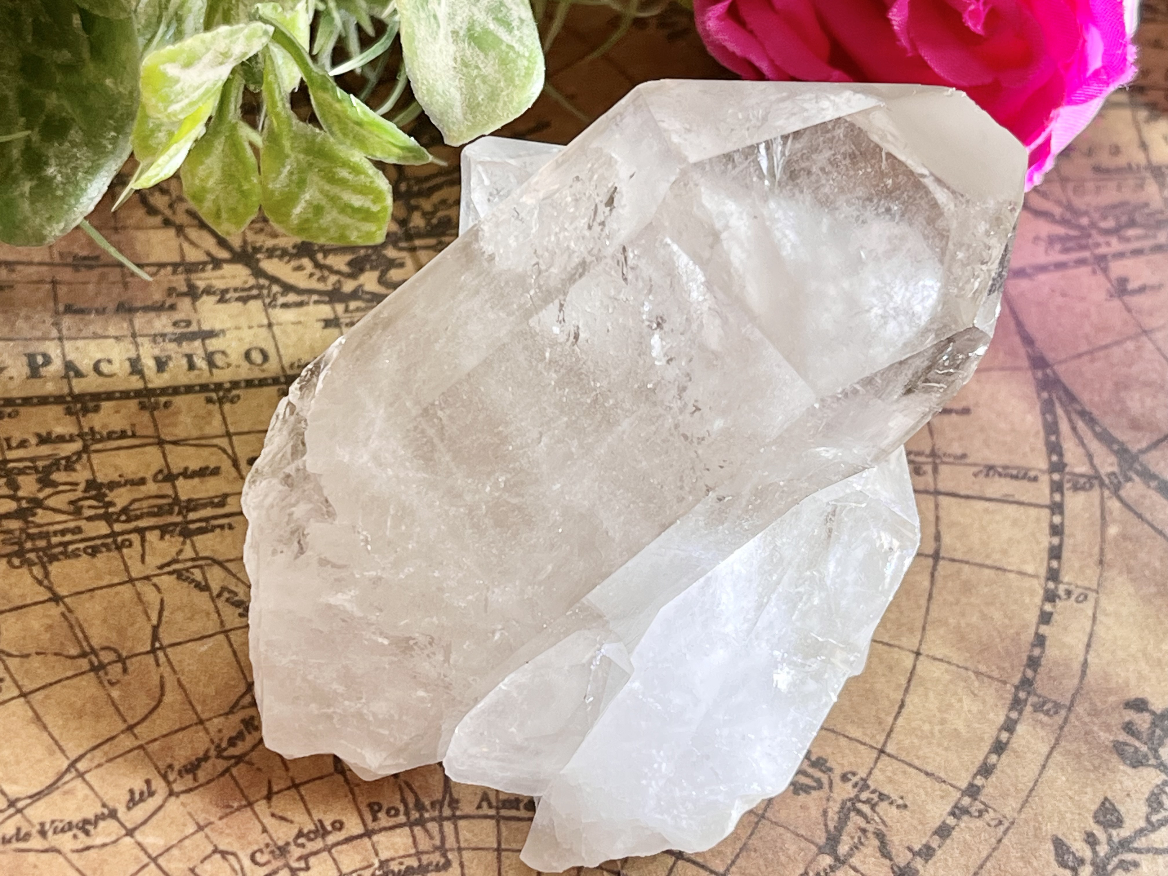 ミステリアスクリスタル　ミナスジェライス州 スモーキー　水晶　クラスター　原石