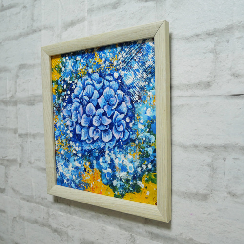油絵 油彩 油彩画 絵 絵画 【青い花の森の中】 油絵 油彩 油彩画 絵 絵画 【青い花の森の中】 絵画 HR 通販