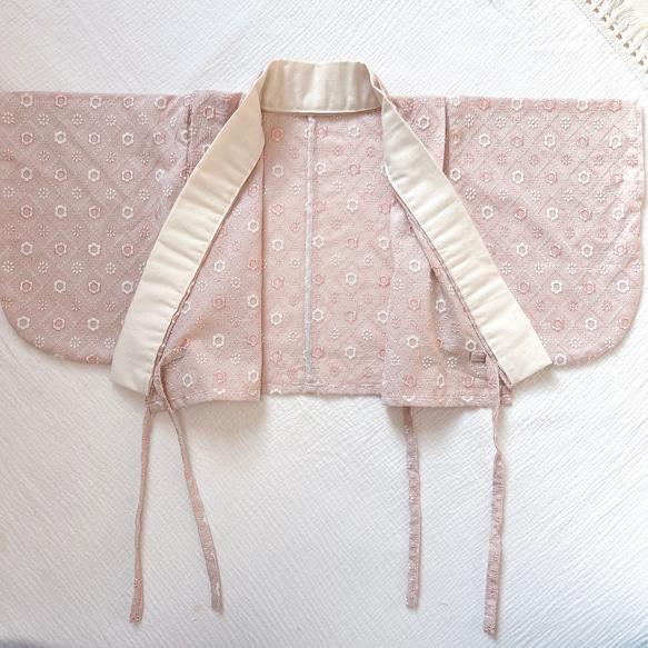 【60-100ワンサイズ】ベビー袴　ベビー着物　お食い初め　初節句 5枚目の画像