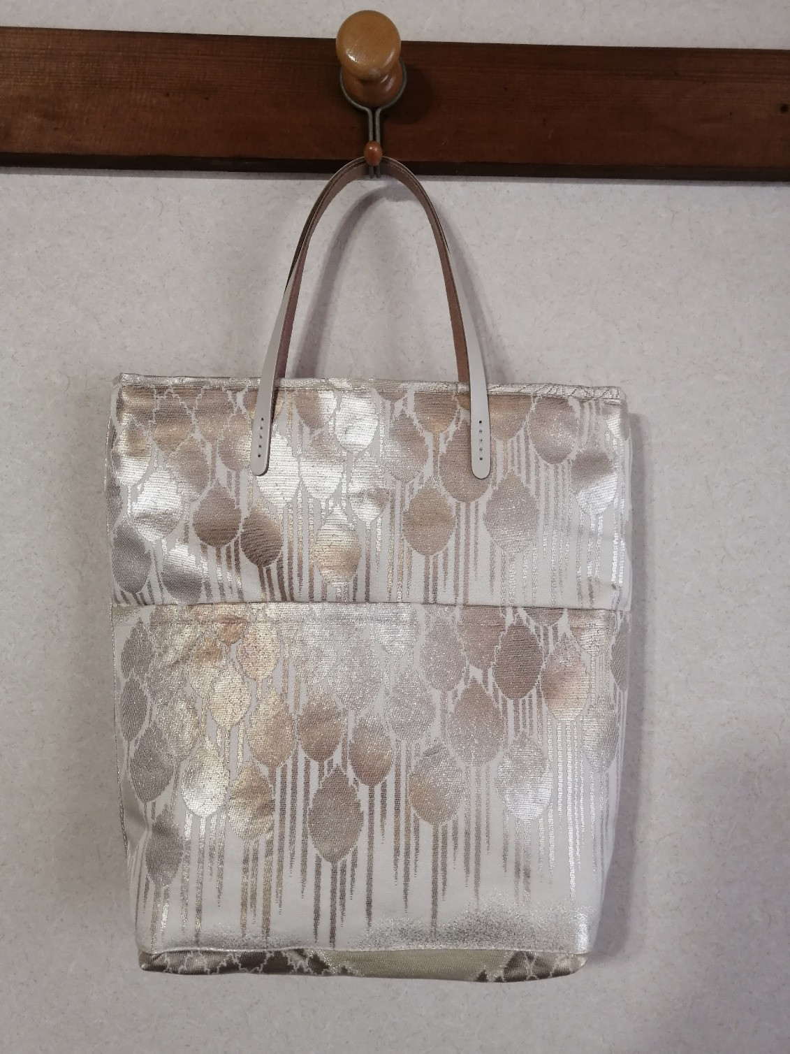 着物のリメイク　帯からバッグ