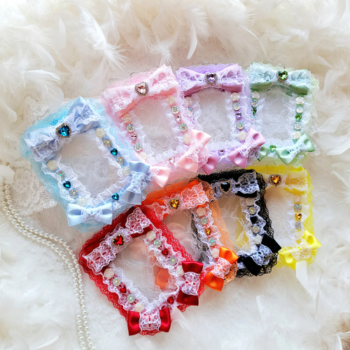 推し活グッズ トレカケース 硬質ケースデコ 推し色 キーホルダー