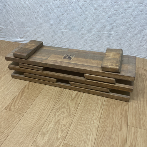 折りたたみ什器 横幅45cm 3点セット】刻印サービス/ディスプレイ台