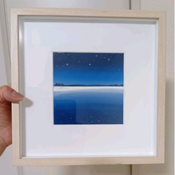 木漏れ日　オイルパステル原画　A4サイズ 木漏れ日 A4サイズ オイルパステル原画 絵画 ゆうまめ 通販