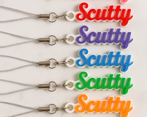 【990円】3Ｄアクリルネームキーホルダー【オーダー】 アクリル】きらきらラメの3Dネームキーホルダー☆カキ氷