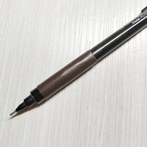 ぺんてる グラフ1000 カスタムグリップ カーボングリップ 】グラフ1000