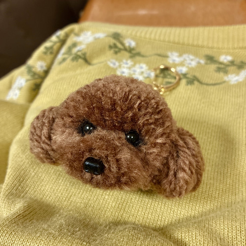 確認ページ　＊うるうるアシメトイプードル　毛糸キーホルダー＊ぬいぐるみマスコット 確認ページ ＊うるうるアシメトイプードル 毛糸キーホルダー