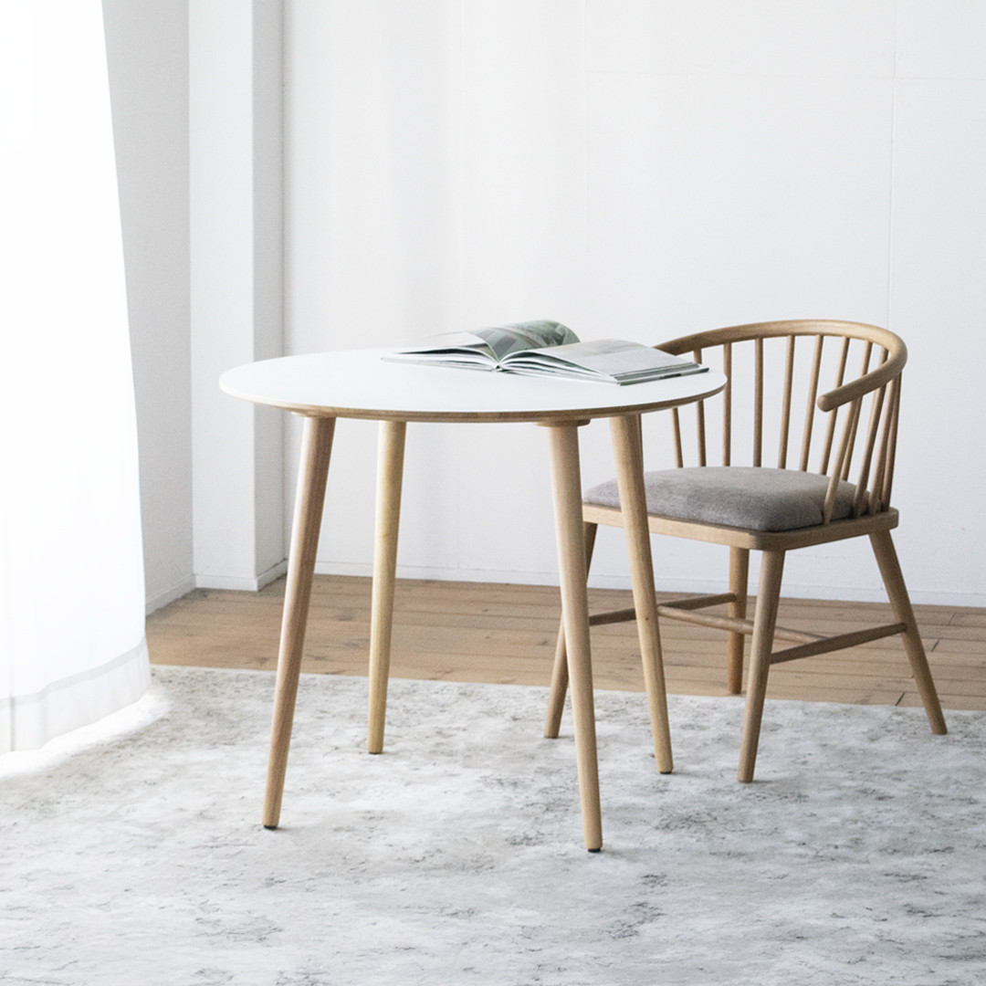 ラウンドテーブル　ホワイト