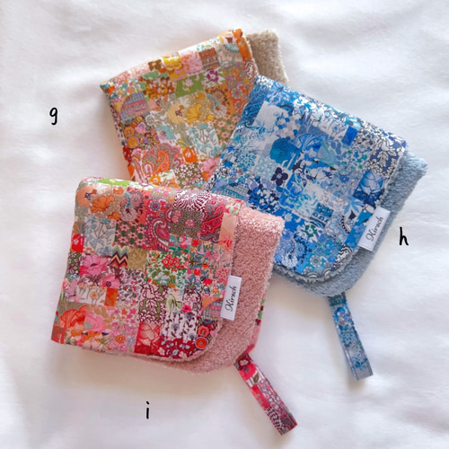 ハンカチ　シュシュ　オーダー専用ページ 落とさないハンカチ♡】キルシュのハンカチ ミディーsize ループ