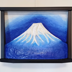 立体絵画の「時を考える人」(3D painting) 絵画 山川工房