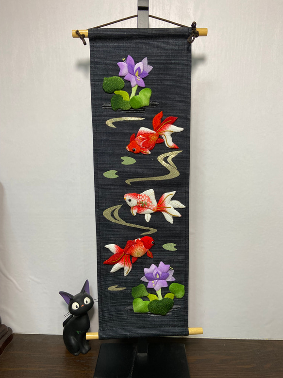 押し絵タペストリー　　お雛様　まっきー 雛小物 つるし雛タペストリー R-3771-Z | 名前旗・雛小物など