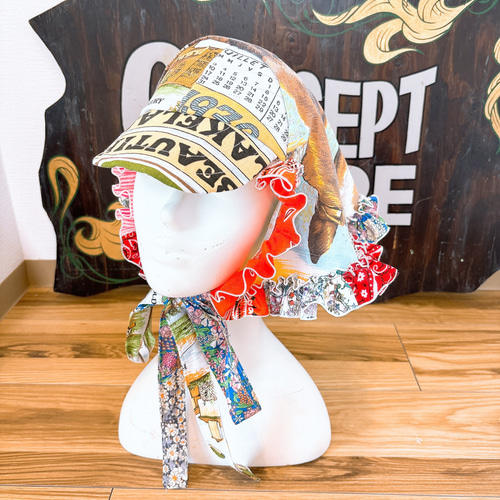 2wyバブーシュカ付きキャップ キャップ Concept store 通販