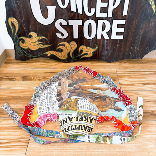 2wyバブーシュカ付きキャップ キャップ Concept store 通販