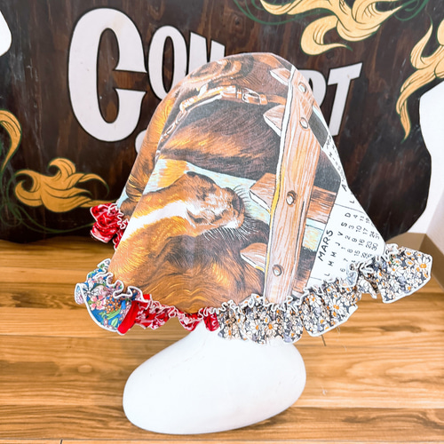 喜ばれる誕生日プレゼント 2wyバブーシュカ付きキャップ キャップ Concept store 通販 帽子