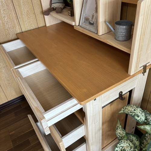 勉強机　ハンドメイド　ヴィンテージ 加工　机 MY GOOD DESK 学習机 デスク 子ども 作業机 北欧 ミッドセンチュリー