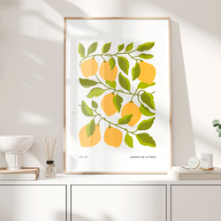 アートポスター 北欧インテリア レモンの木 ボタニカル シンプルデザイン 6648 11枚目の画像