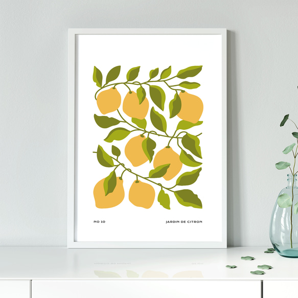 アートポスター 北欧インテリア レモンの木 ボタニカル シンプルデザイン 6648 6枚目の画像