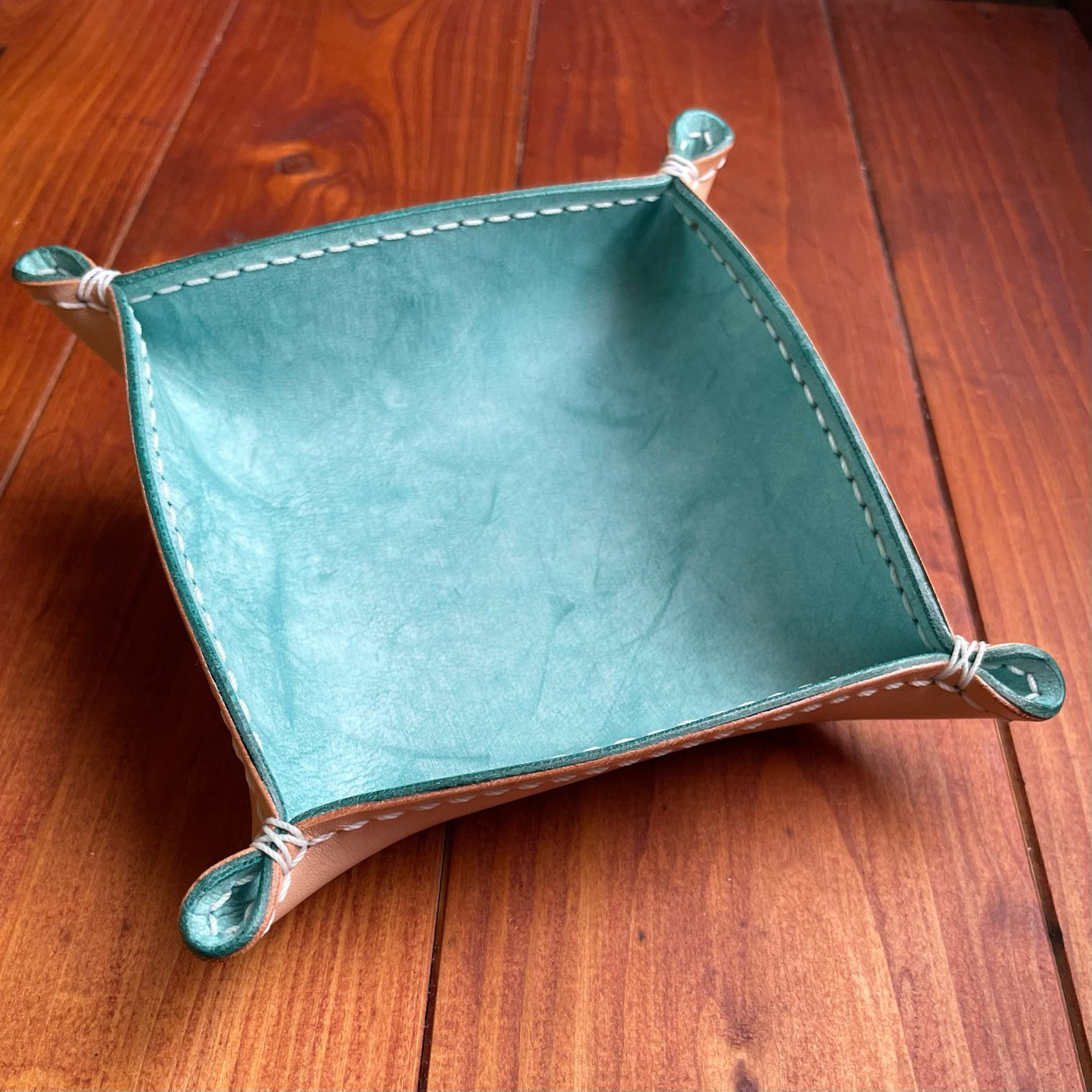 レザートレイ SSサイズ アイスブルー