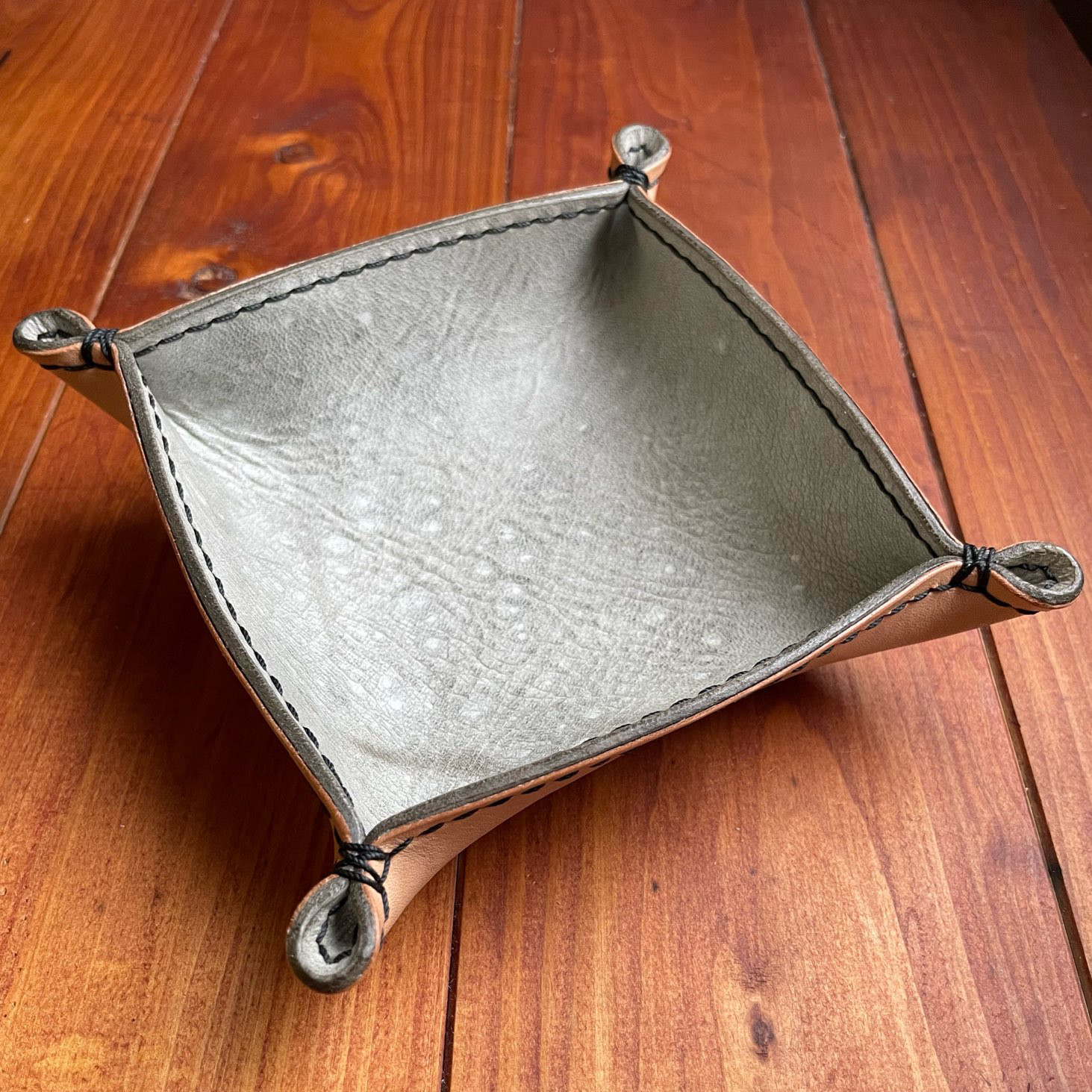 レザートレイ SSサイズ グレー