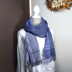 ブランケット グラニースクエア くすみグリーン かぎ編み 編み物