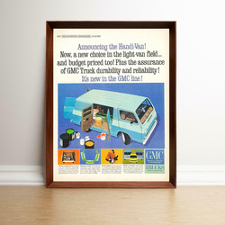 エッソ タイガー 1960年代 アメリカ 雑誌 ビンテージ 広告 額付