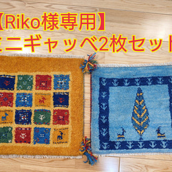 感謝キャンペーン32％OFF】ペルシャ ギャッベ ミニマット115x42cm