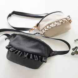 お値下げ❗️完成品✨ lulu small ショルダー　がま口　ミナペルホネン ⚮̈ ミナペルホネン/Lulu/がま口ポーチ ショルダーバッグ