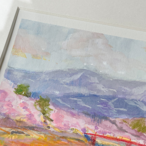 犀川 （水彩原画・額縁付） 絵画 Curious Atelier 通販 19336798