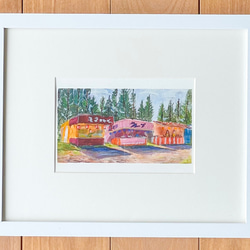 夏のおと （水彩原画・額縁付） 絵画 Curious Atelier 通販