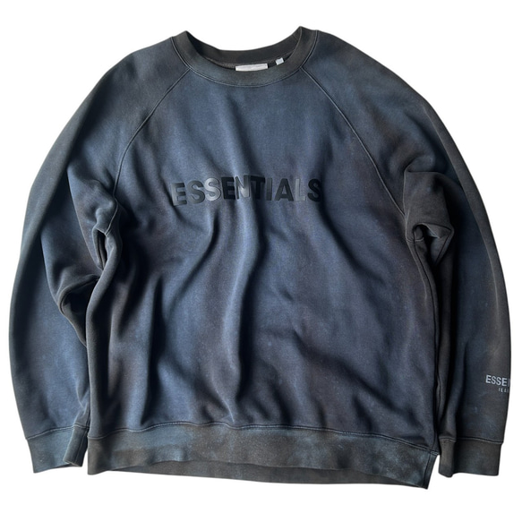 FOGESSENTIALSビンテージ加工エッセンシャルズbhkbdflA FOGESSENTIALSビンテージ加工エッセンシャルズbhkbdflA スウェット