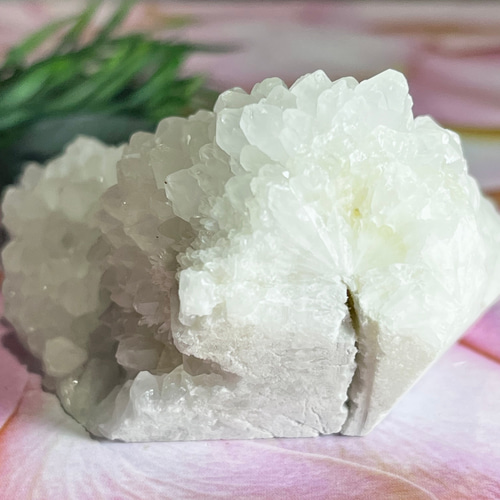 四川省産 フラワー水晶 クリスタル クラスター 花水晶 ラフ