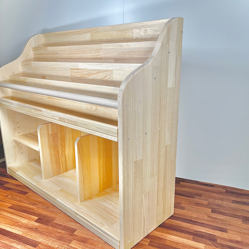 絵本棚 サイドウェーブ 40日発送 絵本棚 サイドウェーブ 40日発送 本棚・絵